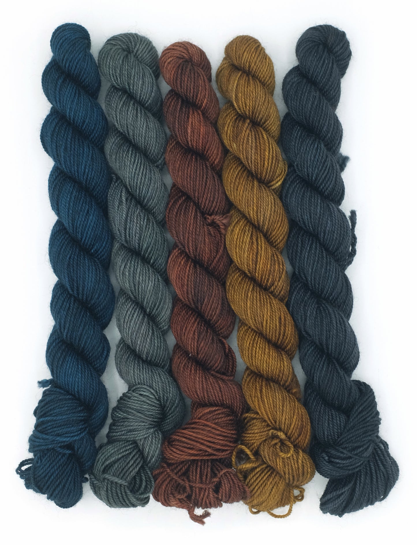 I Am No Bird Mini Skein Set -- Ursula Base (Yak Sock)