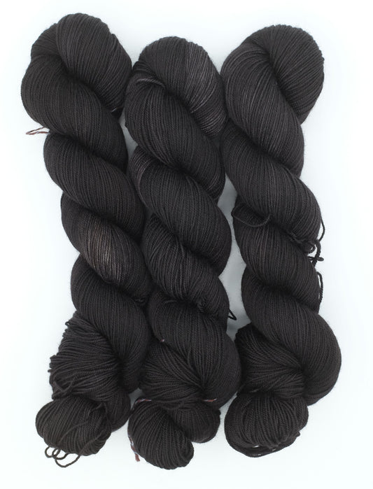 SECONDS - Aniline Black -- Ursula Base (Yak Sock)