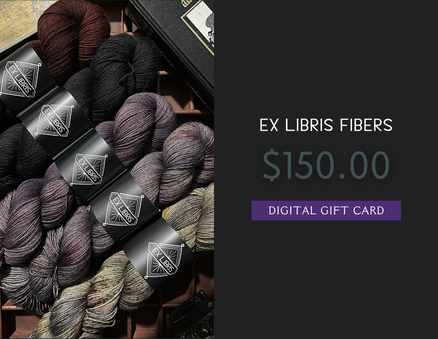 Ex Libris Fibers Digital Gift Card