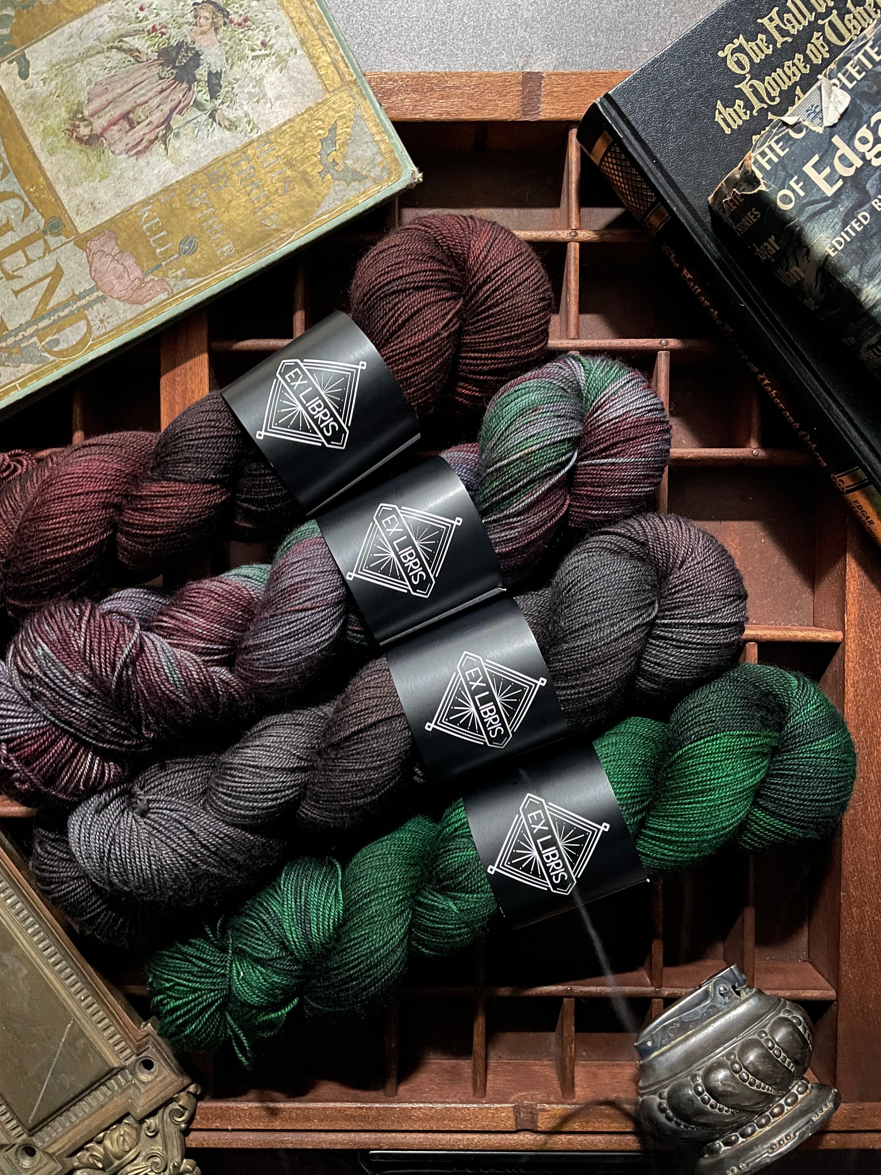 Ex Libris Fibers - Bookish Hand-Dyed Yarn