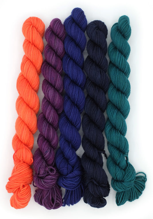 Practical Magic Mini Skein Set - Solnit Base (Sock)