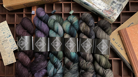 Ex Libris Fibers Yak Sock