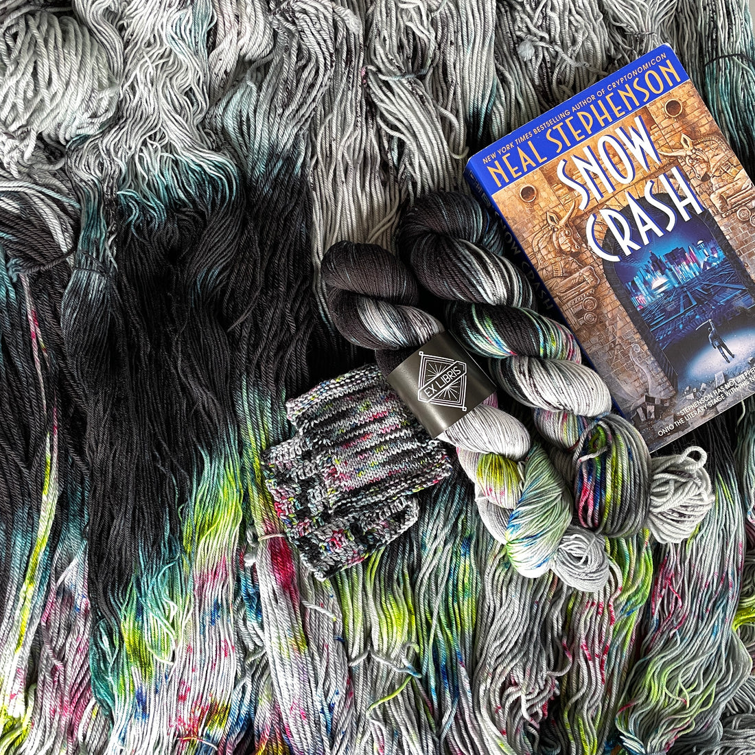 Snow Crash: Glitch Yarn & Book Club, volume 2