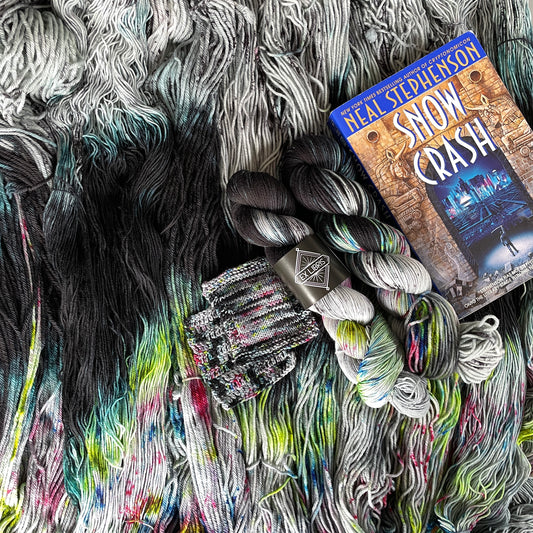 Snow Crash: Glitch Yarn & Book Club, volume 2