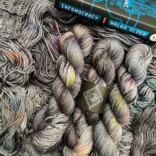 Infomocracy: Glitch yarn & book club vol. 4