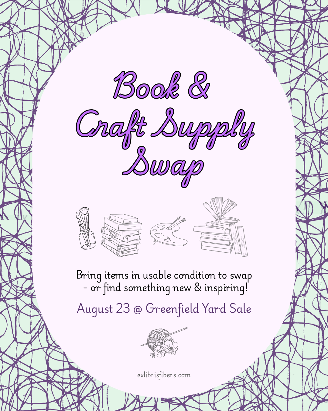 Book & Craft Supply Swap