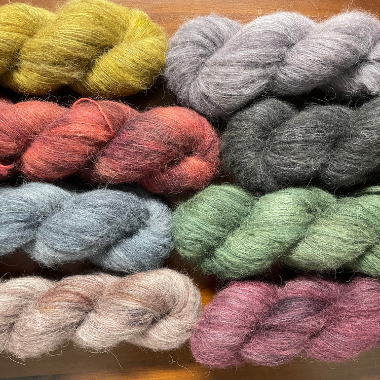 Ex Libris Woolf yak/alpaca lace base