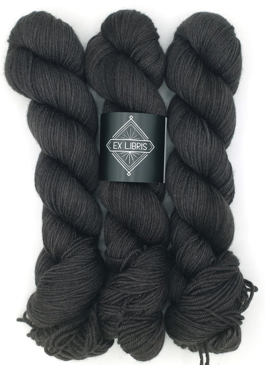 Aniline Black  -- Brontë Base (Yak/Silk DK)