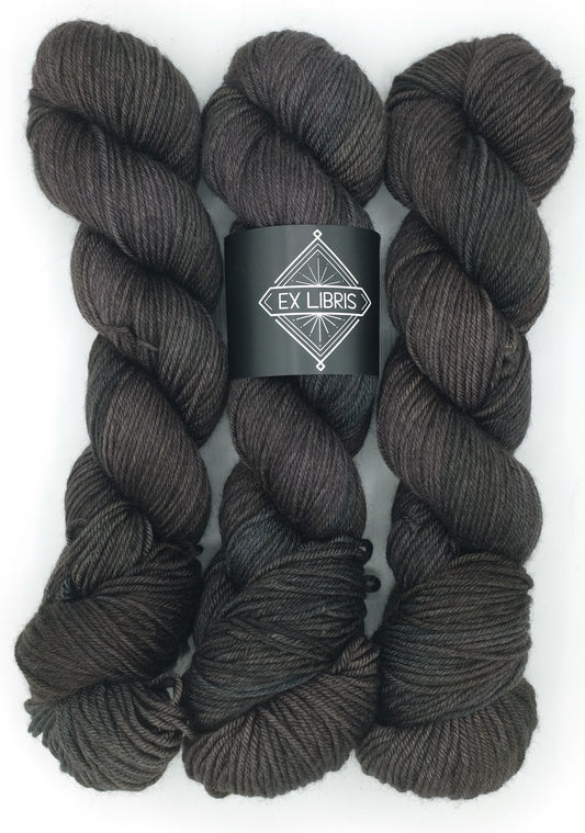 The Black Cat -- Brontë Base (Yak/Silk DK)