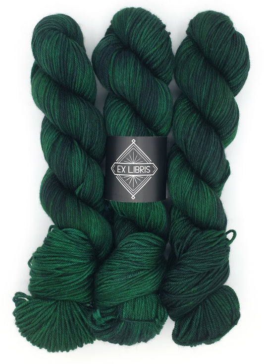 The Green Lion  -- Brontë Base (Yak/Silk DK)