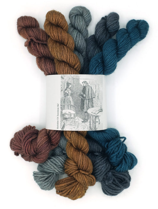 I Am No Bird Mini Set - Brontë Base (Yak/Silk DK)