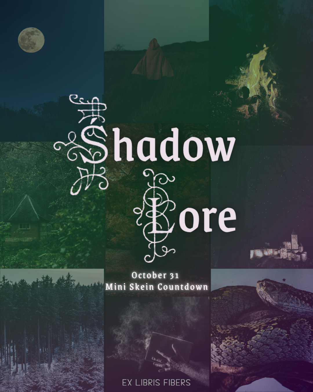 PREORDERS - Shadow Lore - Halloween Mini Skein Countdown - Limited Colors