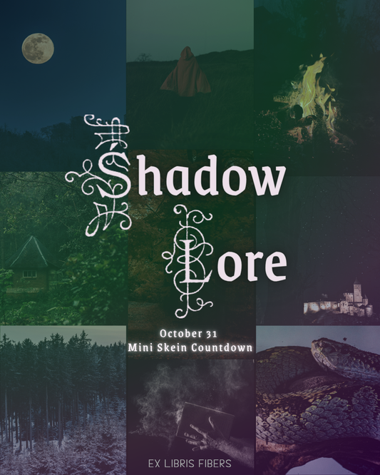 PREORDERS - Shadow Lore - Halloween Mini Skein Countdown - Limited Colors