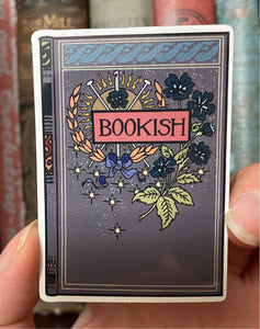 Bookish sticker
